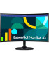 Monitor LED Curbat SAMSUNG Essential S3 S36GD LS24D360GAUXEN, 24" Full HD VA, 100 Hz, 4 ms, Black