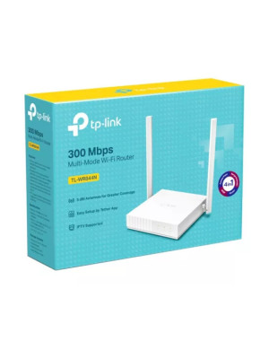 Router wireless TP-LINK TL-WR844N, Multi-Mode, Wi-Fi 4, 802.11n/b/g 2.4 GHz, 300 Mbps, Alb