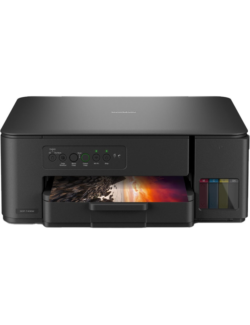 Multifunctionala Inkjet Color BROTHER DCPT430WYJ1, A4, Wi-Fi/USB, Negru