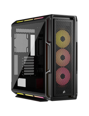 Carcasă CORSAIR iCUE Link 5000T LX RGB, Mid Tower, E-ATX, RGB, Tempered Glass, Black