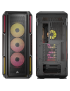 Carcasă CORSAIR iCUE Link 5000T LX RGB, Mid Tower, E-ATX, RGB, Tempered Glass, Black