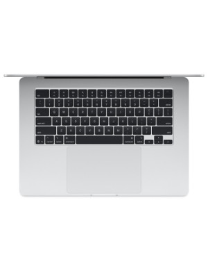Laptop Apple MacBook Air 15 with Liquid Retina (2025) MW1H3RO/A, Apple M4 Deca Core, 15.3 inch, RAM 16GB, SSD 512GB, Apple M4 10-core Graphics, RO KB, macOS Sequoia, Silver