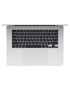 Laptop Apple MacBook Air 15 with Liquid Retina (2025) MW1H3RO/A, Apple M4 Deca Core, 15.3 inch, RAM 16GB, SSD 512GB, Apple M4 10