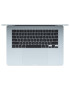 Laptop Apple MacBook Air 15 with Liquid Retina (2025) MC7A4RO/A, Apple M4 Deca Core, 15.3 inch, RAM 16GB, SSD 256GB, Apple M4 10