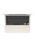 Laptop Apple MacBook Air 13 with Liquid Retina (2025) MC6A4RO/A, Apple M4 Deca Core, 13.6 inch, RAM 24GB, SSD 512GB, Apple M4 10