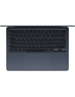 Laptop Apple MacBook Air 13 with Liquid Retina (2025) Z1GU000BN, Apple M4 Deca Core, 13.6 inch, RAM 32GB, SSD 2TB, Apple M4 10-core Graphics, RO KB, macOS Sequoia, Midnight