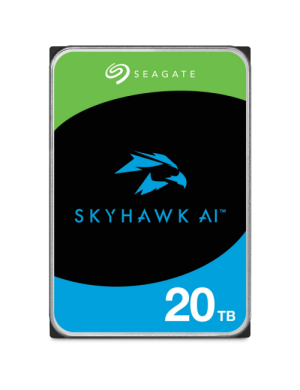HDD SEAGATE SkyHawk AI ST20000VE004, 20 TB, SATA, 7200 RPM, 3.5 inch