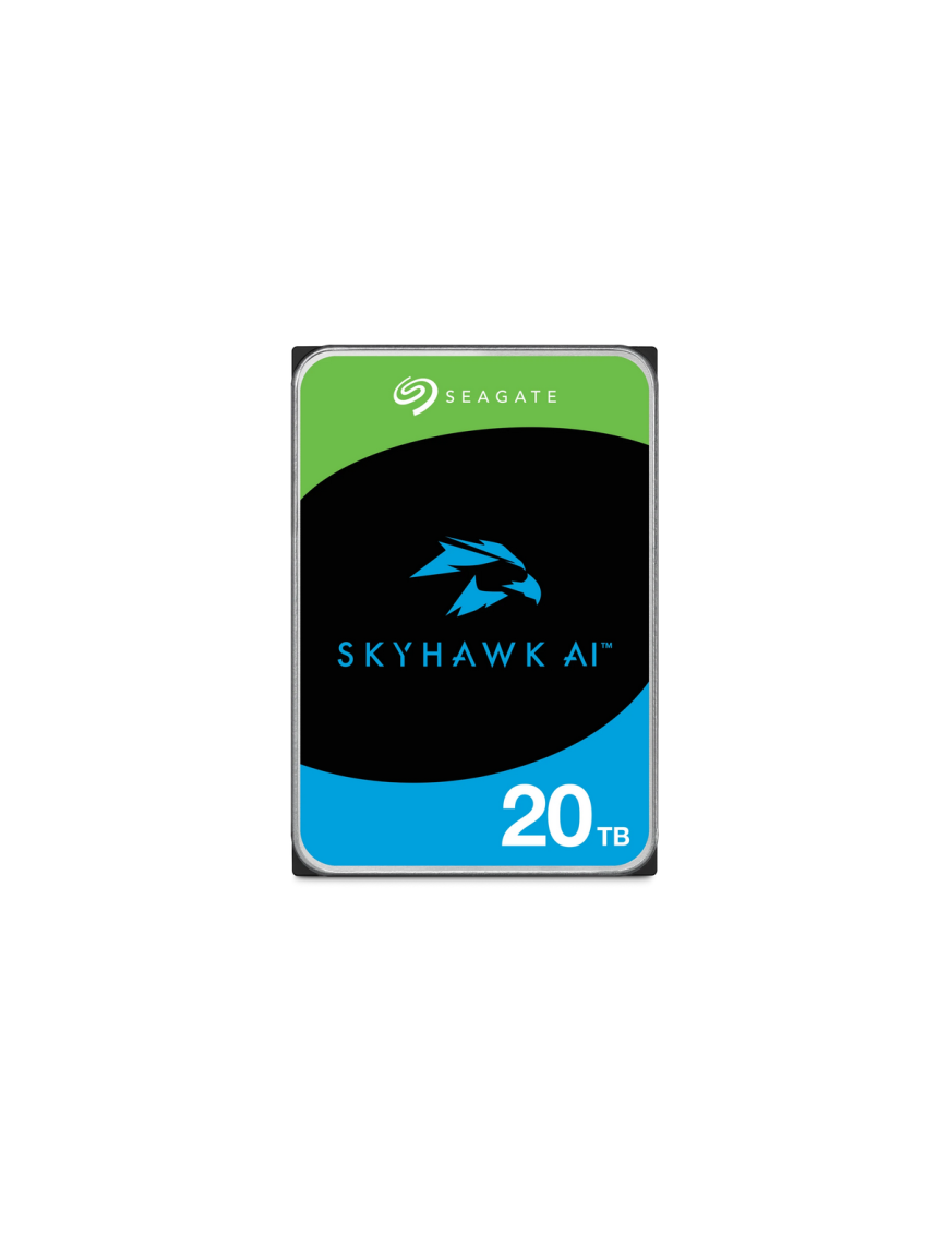 HDD SEAGATE SkyHawk AI ST20000VE004, 20 TB, SATA, 7200 RPM, 3.5 inch