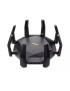 Router wireless ASUS Gigabit RT-AX89X, Dual-Band Wi-Fi 6, 2.4/5 GHz, 600 - 4804 Mbps, Black