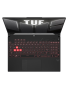 Laptop ASUS TUF Gaming A16 FA607NUG-RL150, AMD Ryzen 7 7445HS, 16 inch, RAM 16GB, SSD 512GB, nVidia GeForce RTX 4050 6GB, Fara s