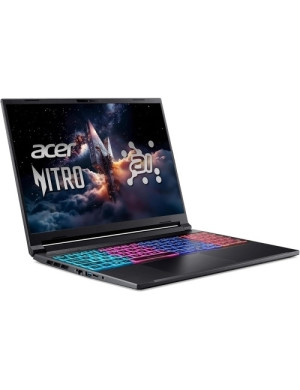 Laptop Acer Nitro V 16S ANV16S-71-94DP NH.U29EX.003, Intel Core 9 270H, 16 inch, RAM 32GB, SSD 1TB, nVidia GeForce RTX 5070 8GB, Fara sistem de operare, Obsidian Black