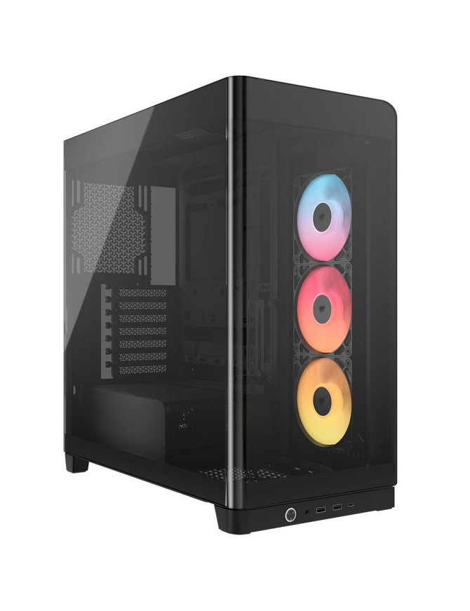 Carcasă CORSAIR 4500X RS-R ARGB, Mid Tower, E-ATX, Tempered Glass, Black