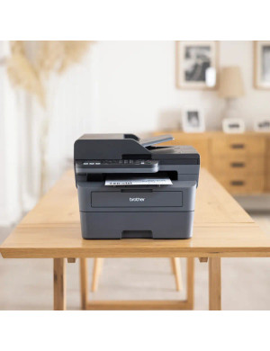 Multifunctional Laser Monocrom BROTHER MFCL2802DWYJ1_B1, A4, Duplex, USB/Wi-Fi, Fax + Toner original BROTHER TN2590