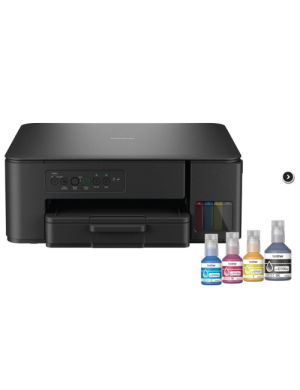 Multifunctionala Inkjet Color BROTHER DCPT430WYJ1_B1, A4, Wi-Fi/USB, Negru + Pack Cerneala Brother BTD100