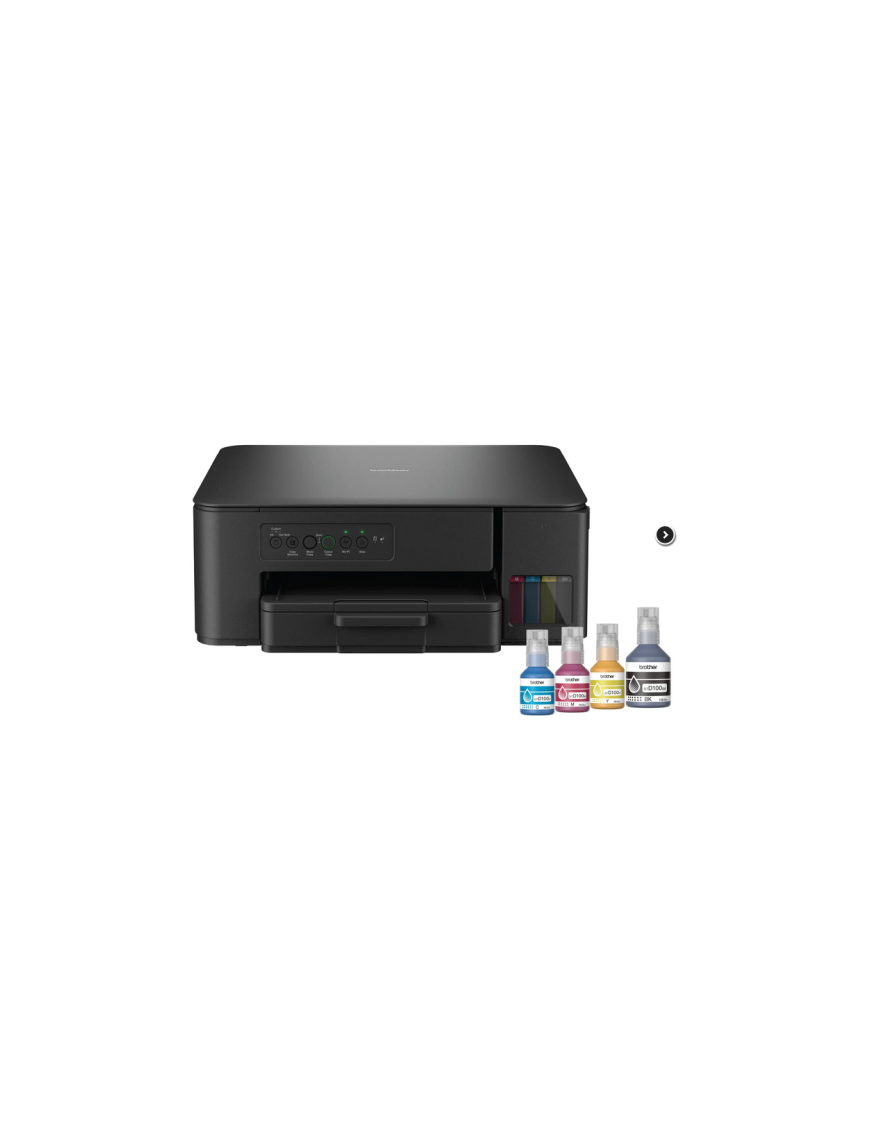 Multifunctionala Inkjet Color BROTHER DCPT430WYJ1_B1, A4, Wi-Fi/USB, Negru + Pack Cerneala Brother BTD100