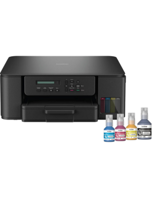 Multifunctionala Inkjet Color BROTHER DCPT530DWYJ1_B1, A4, Duplex, Wi-Fi/USB, Negru + Pack Cerneala Brother BTD100