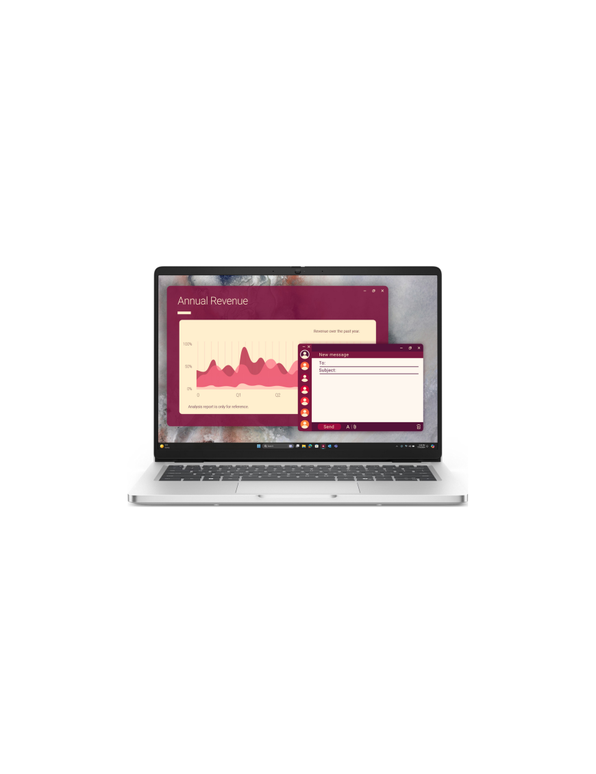 Laptop Dell Pro 14 PC14250 BTO106_PC14250_EMEA_UBU, Intel Core Ultra 5 235U, 14 inch, RAM 16GB, SSD 512GB, Intel Graphics, Linux