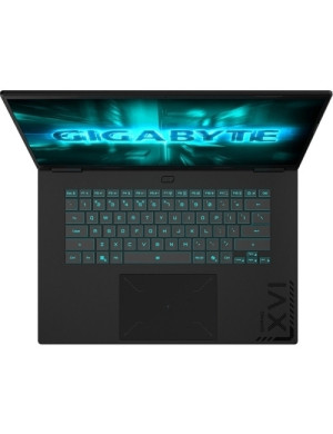 Laptop Gigabyte A16 CTHI3EE894SD, Intel Core i7-13620H, 16 inch, RAM 16GB, SSD 1TB, nVidia GeForce RTX 5050 8GB, Fara sistem de operare, Black Steel
