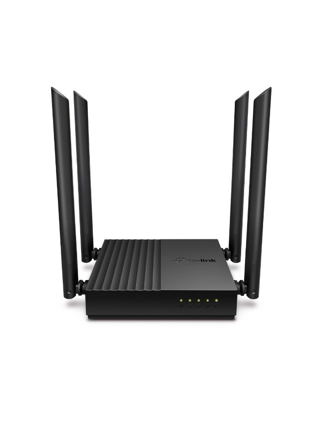 TP-Link Archer C64 router wireless Gigabit Ethernet Bandă dublă (2.4 GHz/ 5 GHz) Negru
