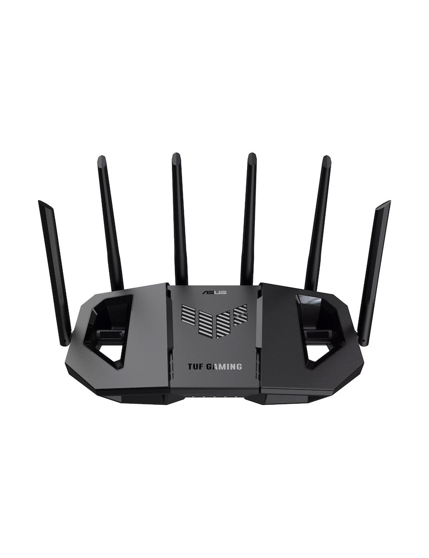 Router Gaming Wireless ASUS TUF Gaming BE9400, BE9400, Tri-Band, Quad-Core 1.5GHz CPU, 256MB/1GB Flash/RAM, 4K-QAM, MLO, 2.5G qu