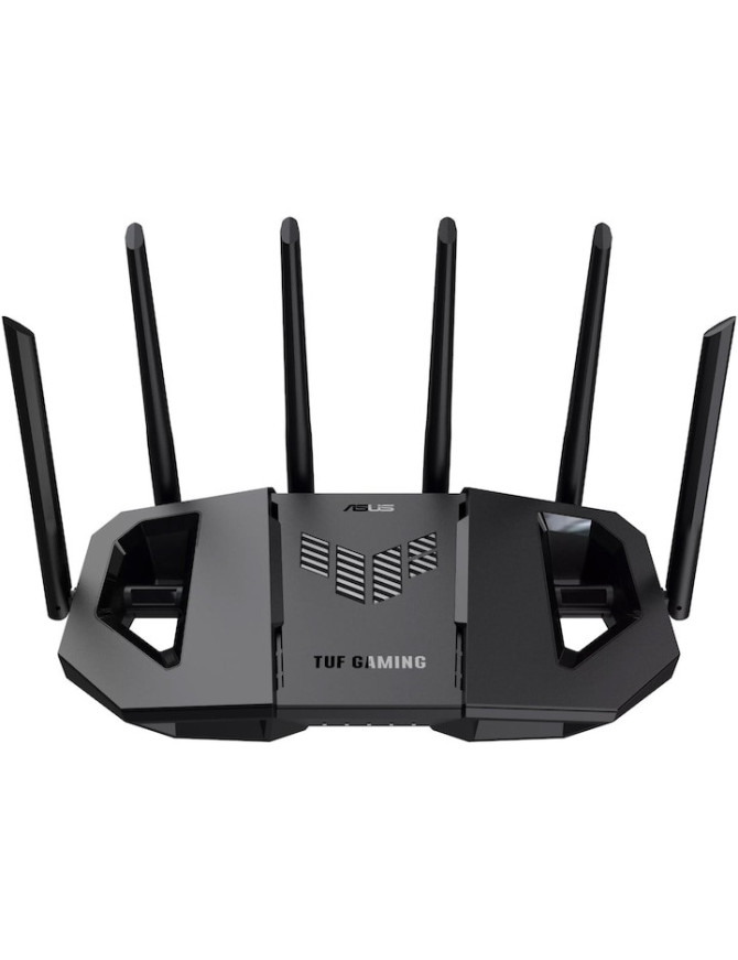 Router Gaming Wireless ASUS TUF Gaming BE9400, BE9400, Tri-Band, Quad-Core 1.5GHz CPU, 256MB/1GB Flash/RAM, 4K-QAM, MLO, 2.5G qu