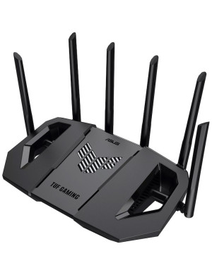 Router Gaming Wireless ASUS TUF Gaming BE9400, BE9400, Tri-Band, Quad-Core 1.5GHz CPU, 256MB/1GB Flash/RAM, 4K-QAM, MLO, 2.5G qu