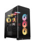 Carcasă CORSAIR iCUE LINK 4500X LX-R RGB, Mid-Tower, E-ATX, Tempered Glass, Black