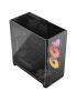 Carcasă CORSAIR iCUE LINK 4500X LX-R RGB, Mid-Tower, E-ATX, Tempered Glass, Black