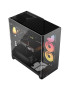 Carcasă CORSAIR iCUE LINK 4500X LX-R RGB, Mid-Tower, E-ATX, Tempered Glass, Black