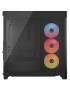 Carcasă CORSAIR iCUE LINK 4500X LX-R RGB, Mid-Tower, E-ATX, Tempered Glass, Black