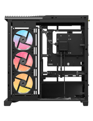 Carcasă CORSAIR iCUE LINK 4500X LX-R RGB, Mid-Tower, E-ATX, Tempered Glass, Black