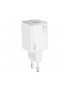 Incarcator retea HOCO N41, 20W, 1 x USB-C, 1 x USB-A, White