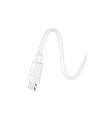 Cablu de date si incarcare HOCO X96, USB-C la USB-C, 1 m, 100 W, Alb