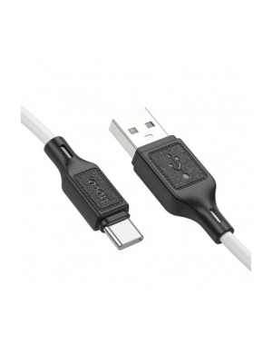 Cablu de date si incarcare HOCO X90, USB-A la USB-C, 1 m, 60 W, Alb/Negru