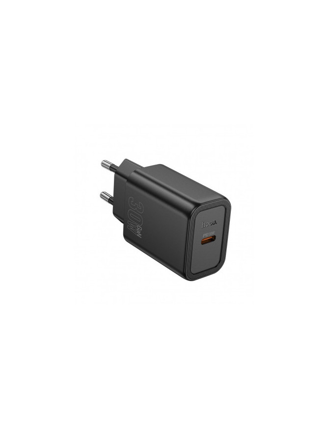 Incarcator retea HOCO N62, 30W, 1 x USB-C, Black