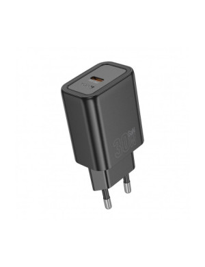 Incarcator retea HOCO N62, 30W, 1 x USB-C, Black
