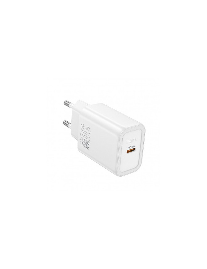 Incarcator retea HOCO N62, 30W, 1 x USB-C, White
