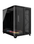Carcasă CORSAIR AIR 5400 RS-R White ARGB, Mid Tower, Tempered Glass, RGB, E-ATX, ATX, Micro-ATX, Mini-ITX, Black