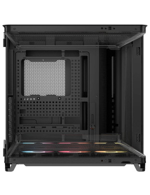 Carcasă CORSAIR AIR 5400 RS-R White ARGB, Mid Tower, Tempered Glass, RGB, E-ATX, ATX, Micro-ATX, Mini-ITX, Black