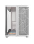 Carcasă CORSAIR AIR 5400 RS-R White ARGB, Mid Tower, Tempered Glass, RGB, E-ATX, ATX, Micro-ATX, Mini-ITX, White