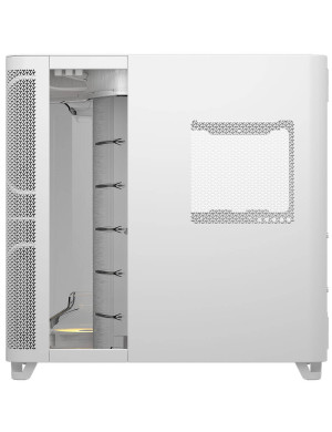 Carcasă CORSAIR AIR 5400 RS-R White ARGB, Mid Tower, Tempered Glass, RGB, E-ATX, ATX, Micro-ATX, Mini-ITX, White
