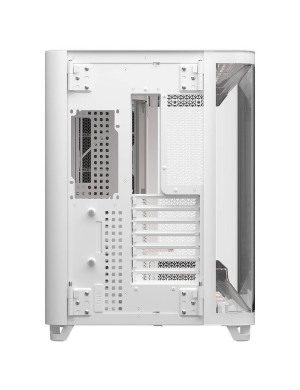 Carcasă CORSAIR AIR 5400 RS-R White ARGB, Mid Tower, Tempered Glass, RGB, E-ATX, ATX, Micro-ATX, Mini-ITX, White