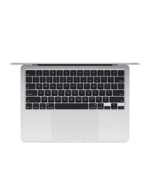 Laptop Apple MacBook Air 13 with Liquid Retina (2025) Z1GS000B8, Apple M4 Deca Core, 13.6 inch, RAM 24GB, SSD 1TB, Apple M4 10-core Graphics, INT KB, macOS Sequoia, Silver