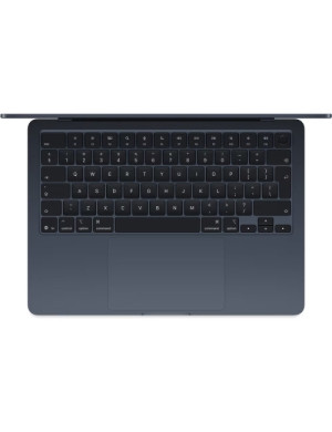 Laptop Apple MacBook Air 13 with Liquid Retina (2025) Z1CY000DC, Apple M4 Deca Core, 13.6 inch, RAM 16GB, SSD 512GB, Apple M4 10-core Graphics, US KB, macOS Sequoia, Midnight
