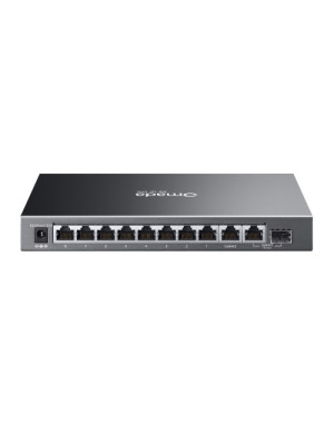 Switch TP-LINK ES210GP, 8-Port Gigabit PoE+ Switch with 1 SFP Slot, 63W, Black