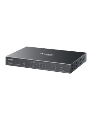 Switch TP-LINK ES210GP, 8-Port Gigabit PoE+ Switch with 1 SFP Slot, 63W, Black