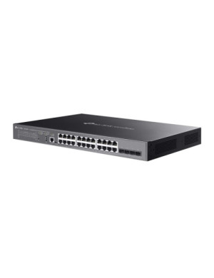 Switch TP-Link SG5428XMPP, 24-Port Gigabit Managed PoE++, 4x 10G SFP+ Slots, 500W, Black