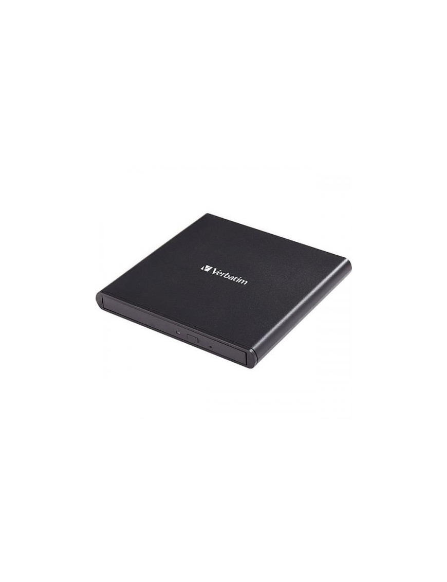 Unitate optică externă Verbatim Slimline 53504, DVD-RW, USB 2.0, Black