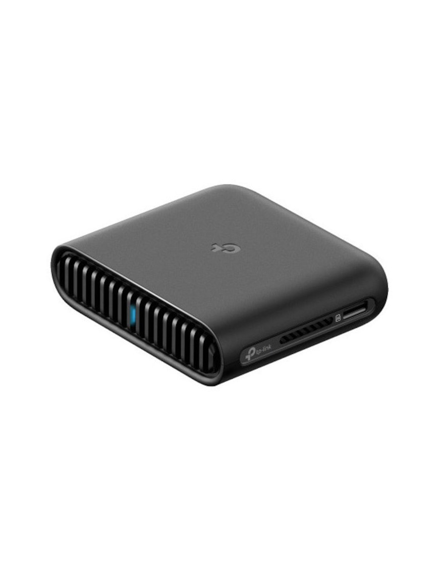 Router portabil TP-LINK TL-WR3002X, dual-band AX3000, Wi-Fi 6, 1 x 2.5 Gbps port WAN, 1 x USB 3.0, Black
