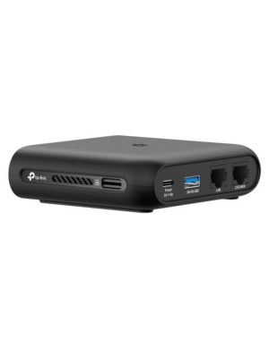 Router portabil TP-LINK TL-WR3002X, dual-band AX3000, Wi-Fi 6, 1 x 2.5 Gbps port WAN, 1 x USB 3.0, Black